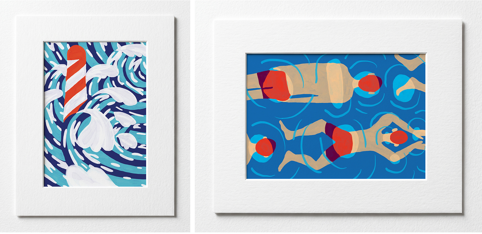 SPLASH — Illustration, Série personnelle — Peinture numérique